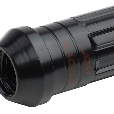 D-Motoring - Lug Nuts - M12x1.5 - 25mm OD Spike - Grooved Shank  - 3
