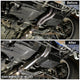 D-Motoring - Megaphone Exhaust - 11.5 Overall Length - 3 Inlet - 2.5 Outlet - T-304 Stainless Steel  - 6