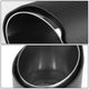 6 in. Length 2.4 in. ID Stainless Steel Exhaust Muffler Tip 3.5 in. OD Carbon Fiber Pattern Cover
