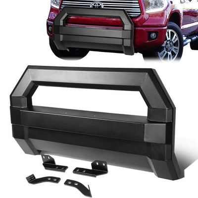 07-18 Toyota Tundra Bull Bar w/License Plate Relocation Kit - Square Tube Style