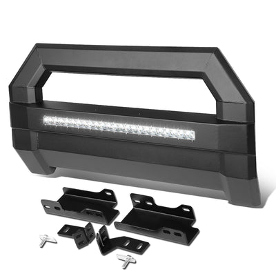 D-Motoring - Bull Bar - Square Tube - With LED Light + License Plate Bracket - Cadillac Escalade/Chevy Avalanche/Silverado/Tahoe/Suburban/GMC Sierra/Yukon - 1