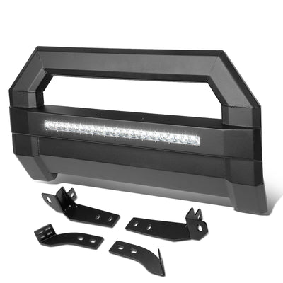 D-Motoring - Bull Bar - Square Tube - With LED Light + License Plate Bracket - 06-18 Toyota Tacoma - 1