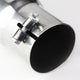D-Motoring - Muffler Exhaust Tip - 3.5 OD Tip Diameter - Slant Tip - Fits over 3 OD Piping - 2