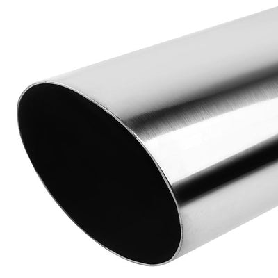 Muffler Exhaust Tip - 3.5 Od - 3 Inlet - 11.75 Length - Diagonal Cut - Stainless Steel - MFL-TIP-002 - 2