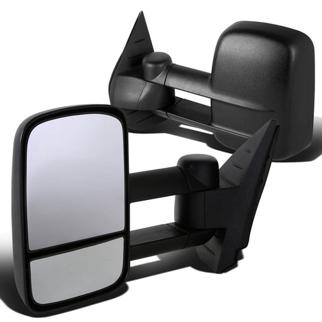 D-Motoring - Towing Mirrors - Extendable - Black - Pair - 07-13 Ford F-150 / F-150 Heritage / F-250 Light Duty - 1