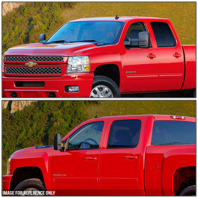 D-Motoring - Towing Mirrors - Extendable - Black - Pair - 07-13 Ford F-150 / F-150 Heritage / F-250 Light Duty - 6