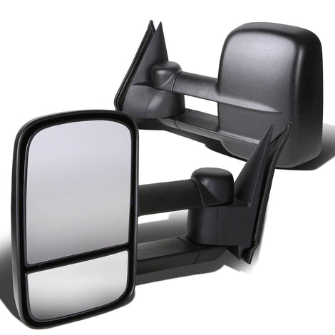 D-Motoring - Towing Mirrors - Extendable - Black - Pair - Chevy Silverado / Suburban / Avalanche / Tahoe / Cadillac Escalade - 1