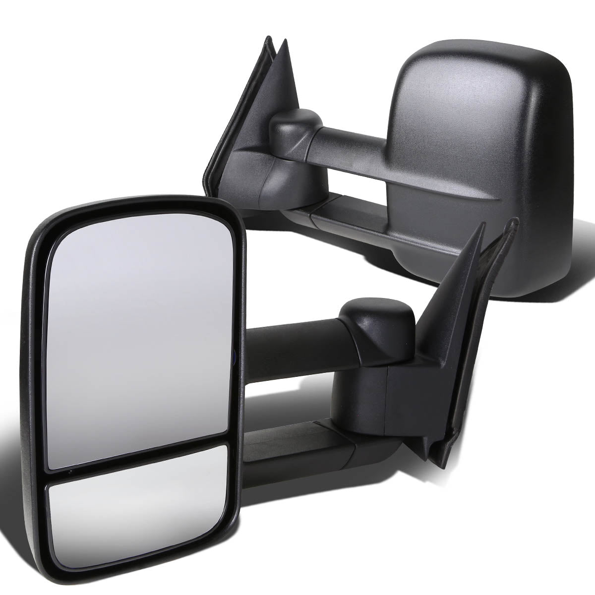 D-Motoring - Towing Mirrors - Powered - Extendable - Black - Tahoe / Yukon / GMC C(K) 1500 / 2500 / C(K) 3500 - 1