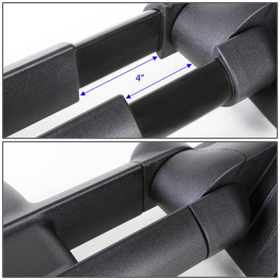D-Motoring - Towing Mirrors - Powered - Extendable - Black - Tahoe / Yukon / GMC C(K) 1500 / 2500 / C(K) 3500 - 4