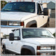 D-Motoring - Towing Mirrors - Powered - Extendable - Black - Tahoe / Yukon / GMC C(K) 1500 / 2500 / C(K) 3500 - 6