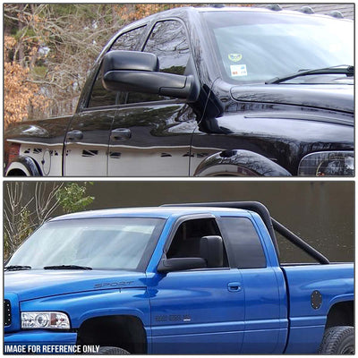 D-Motoring - Towing Mirrors - Manual Adjustable - Foldable - Pair - Dodge RAM 1500 / 2500 / 3500 - 7