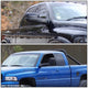 D-Motoring - Towing Mirrors - Manual Adjustable - Foldable - Pair - Dodge RAM 1500 / 2500 / 3500 - 7