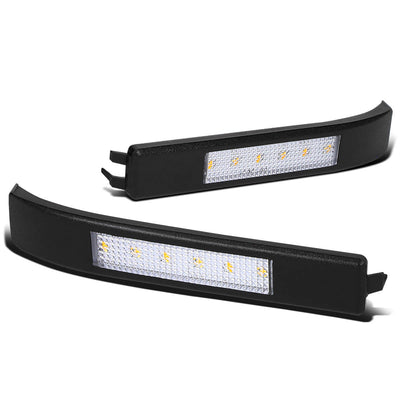 D-Motoring - Mirror Turn Signal Lights - Chrome Housing - Amber Corner - Direct Bolt On - OE Style - 09-14 Ford F-150 - 1