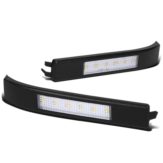 D-Motoring - Mirror Turn Signal Lights - Chrome Housing - Amber Corner - Direct Bolt On - OE Style - 09-14 Ford F-150 - 1