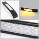 D-Motoring - Mirror Turn Signal Lights - Chrome Housing - Amber Corner - Direct Bolt On - OE Style - 09-14 Ford F-150 - 3
