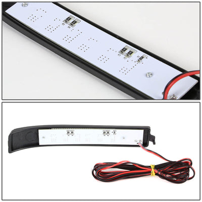 D-Motoring - Mirror Turn Signal Lights - Smoked Lens - Clear Corner - Direct Bolt On - OE Style - 09-14 Ford F-150 - 4