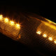 D-Motoring - Mirror Turn Signal Lights - Black Housing - Smoked Lens - Amber Corner - Direct Bolt On - OE Style - Ford F-250 / F-350 Superduty - 4