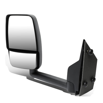 Manual Side View Mirror (Left) <br>03-18 Chevy Express, GMC Savana