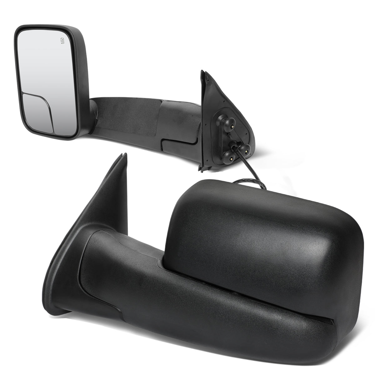D-Motoring - 05-15 Toyota Tacoma Towing Mirrors - Heated - Pair - 1
