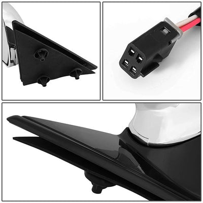94-97 Chevy S10/Gmc Sonoma Side View Mirror - OE Style - Powered - Left Side - 7