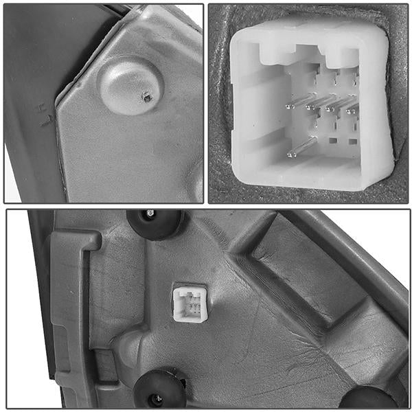 02-09 Dodge Ram Truck Side View Mirror - OE Style - Powered+Heated - Left Side - 7