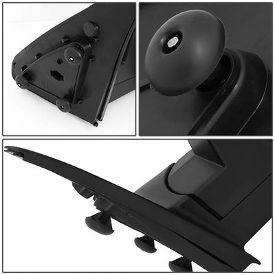 07-17 Toyota Tundra Sequoia Towing Mirror - Factory Style - Manual - Right Side - MR-OEM-028-R - 7