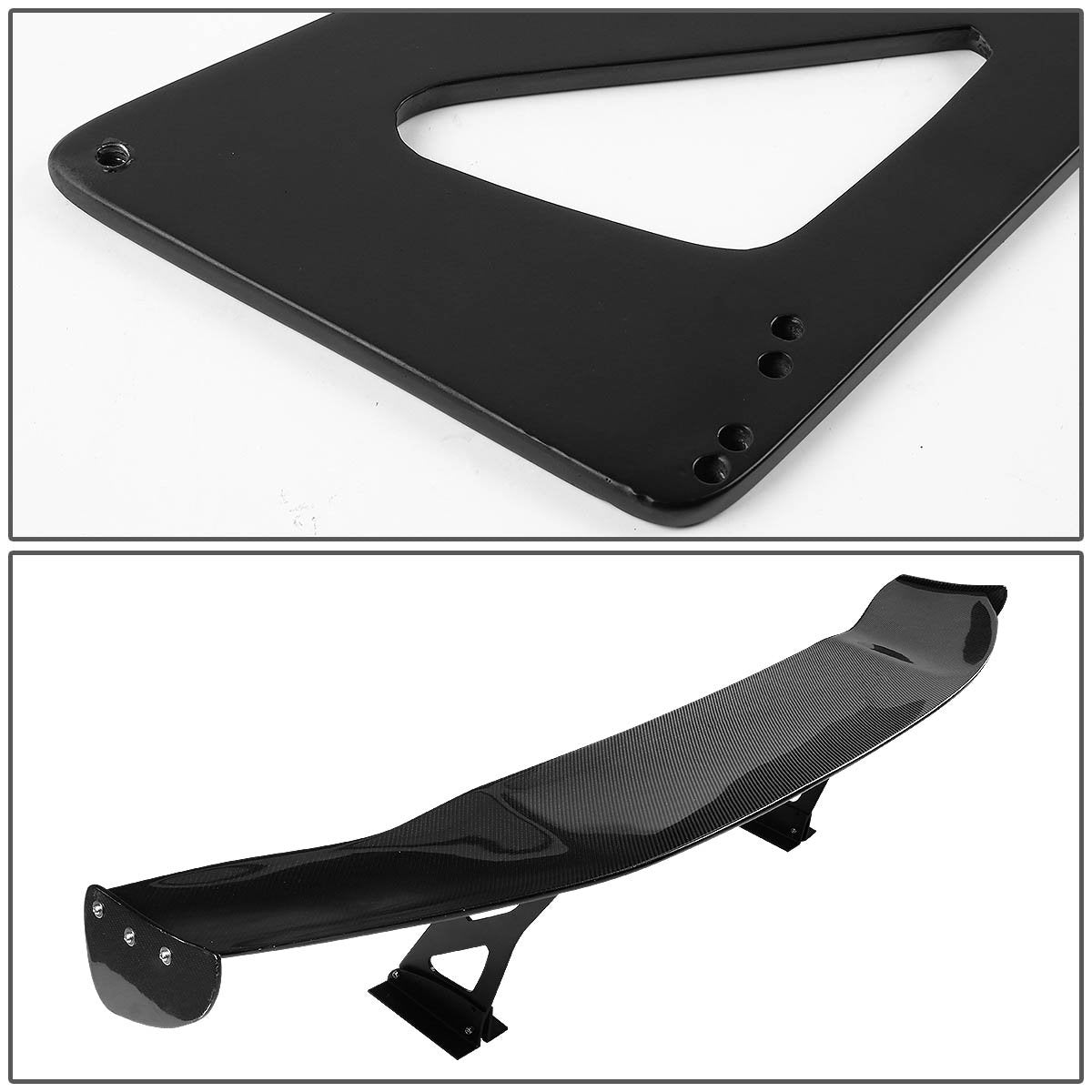 69.5 in. L GT Style Carbon Fiber Rear SpoilerUniversal – CA Auto Parts