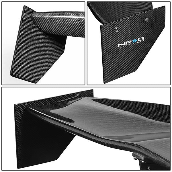 69 in. L GT Style Carbon Fiber Spoiler<br>Universal