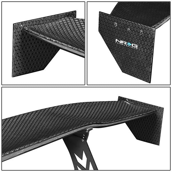 69 in. L GT Style Carbon Fiber SpoilerUniversal – CA Auto Parts