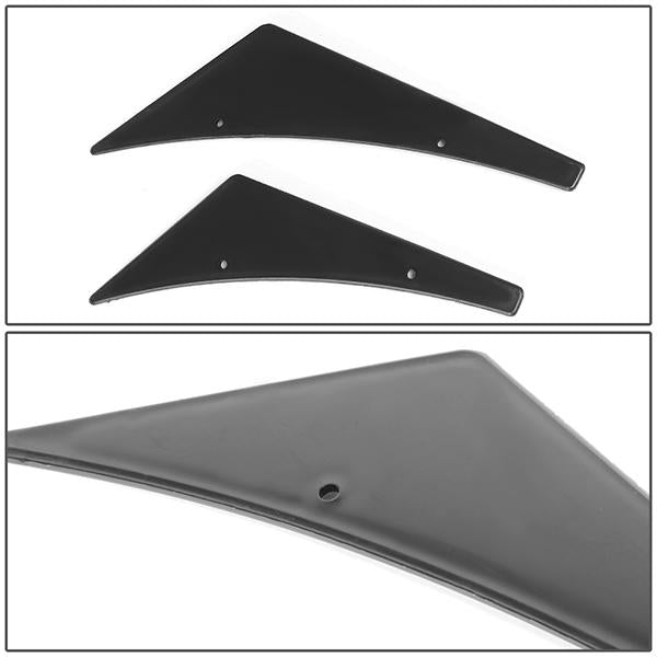 Universal Canards Diffuser Fins - Front Bumper - Carbon Fiber - Set of 4 - NRG-CARB-C100 - 4