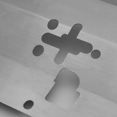 Nrg Innovations - 00-09 Honda S2000 Engine Bay Air Diversion Panel - Stainless Steel - 3