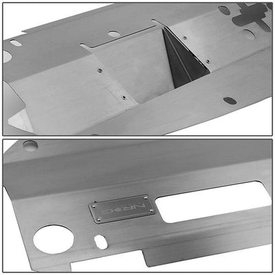 Nrg Innovations - 00-09 Honda S2000 Engine Bay Air Diversion Panel - Stainless Steel - 4