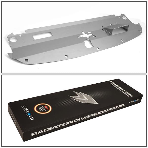 Nrg Innovations - 00-09 Honda S2000 Engine Bay Air Diversion Panel - Stainless Steel - 5