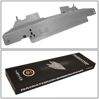 Nrg Innovations - 94-01 Acura Integra with JDM Type-R Front End Engine Bay Air Diversion Panel - Stainless Steel - 5