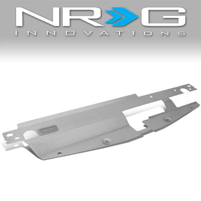 Nrg Innovations - 03-06 Mitsubishi Evolution Engine Bay Air Diversion Panel - Stainless Steel - 1