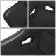 Pair Black Fiber Glass Bucket Racing Seats <br>Universal