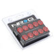 NRG Innovations - 12-16mm HolesFender Washer Dress Up Kits - 20mm - 10 Pieces - W/Rivnut Tool - 6
