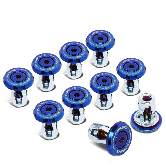 10Pcs 20mm Wide Aluminum Fender Washer Kit - FW-300SS