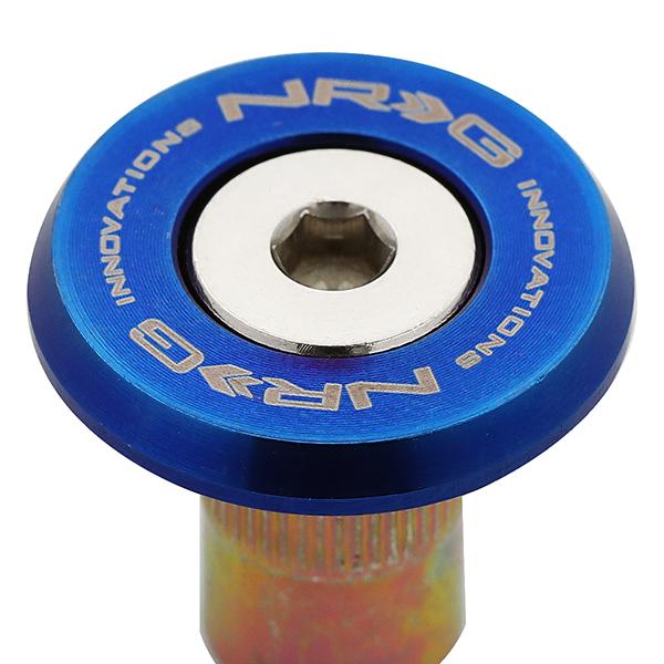 NRG Innovations - 11-12mm HolesFender Washer Dress Up Kits - 24mm - 8 Pieces - W/Allen Key - 3