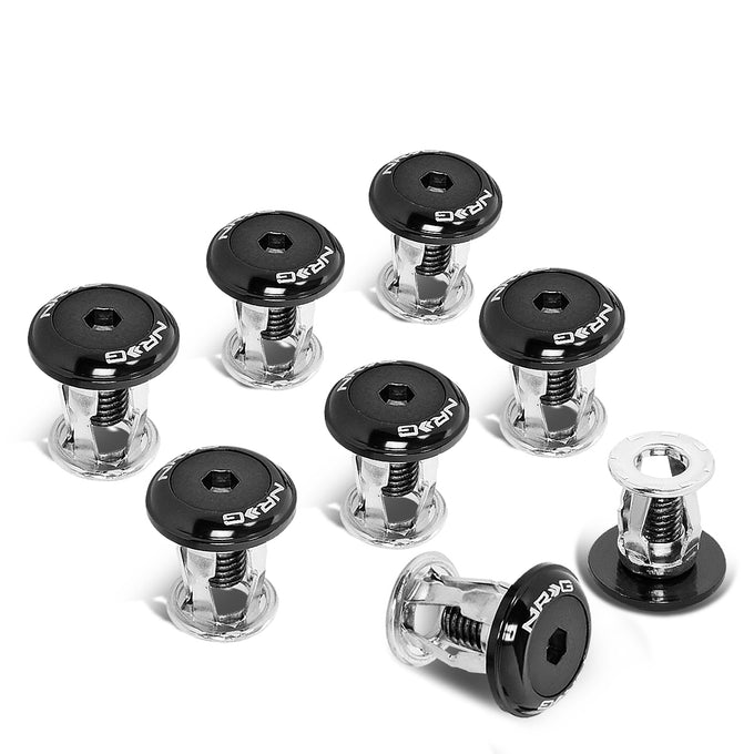 8Pcs 24mm Wide Aluminum Fender Washer Kit - FW-800BL