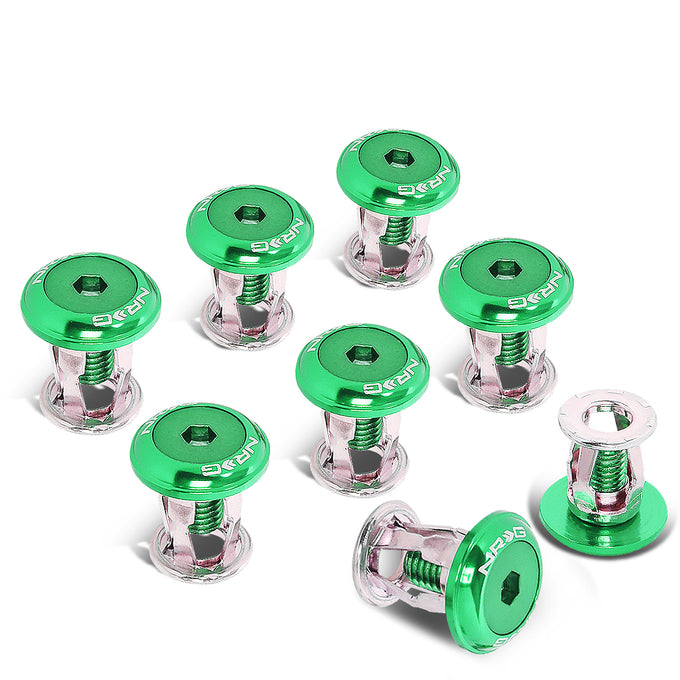 8Pcs 24mm Wide Aluminum Fender Washer Kit - FW-800BL