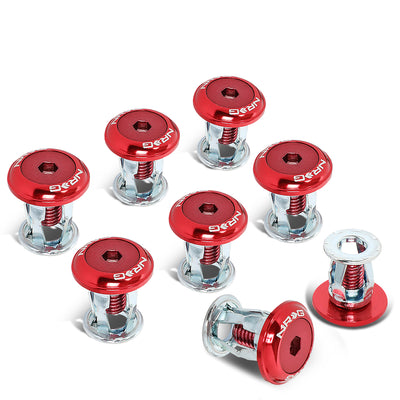 8Pcs 24mm Wide Aluminum Fender Washer Kit - FW-800BL