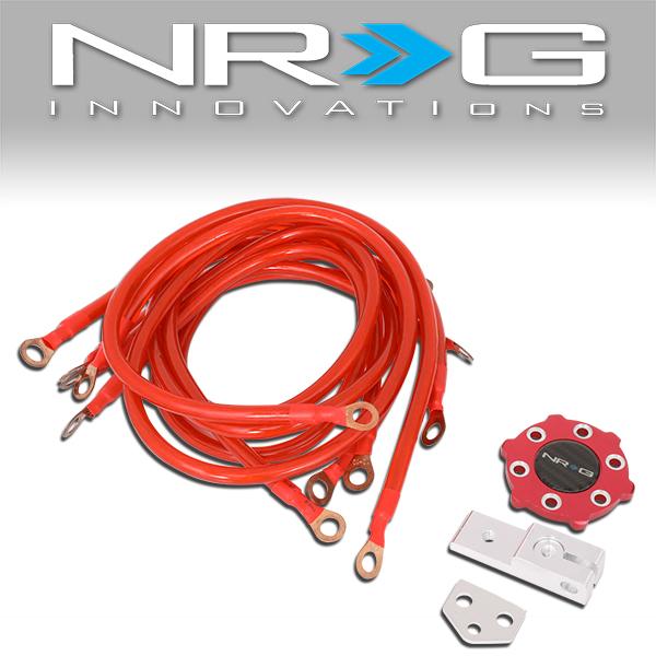 Nrg Innovations - Ground Wire System Circle Earth Grounding Kits - 6-Points - 1