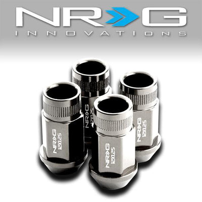 4Pcs M12 x 1.25 Aluminum Lug Nuts[A variety of color options]<br>Universal