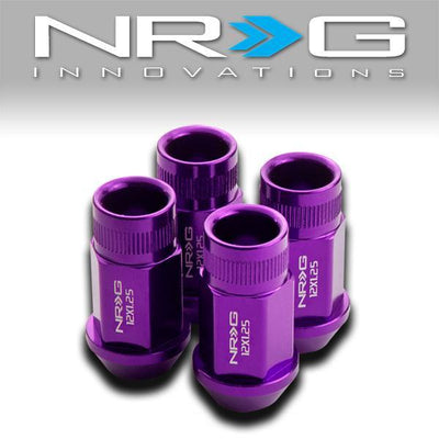 4Pcs M12 x 1.25 Aluminum Lug Nuts[A variety of color options]<br>Universal