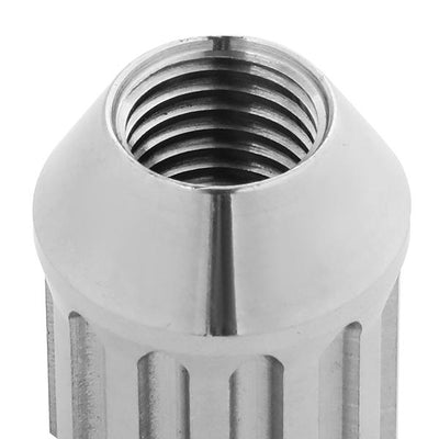 Lug Nuts - 27mm - Open-End - w/4X Lock + Key - M12X1.5 - 16Pcs - Titanium - NRG-LN-T200SL-21 - 2