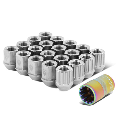 16pcs Titanium M12 x 1.5 Lug Nuts [A variety of color options]<br>Universal