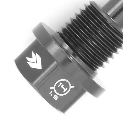Nrg Innovations - M14X1.5 Magnetic Oil Drain Plug Bolt - W/Gasket - Aluminum - 2