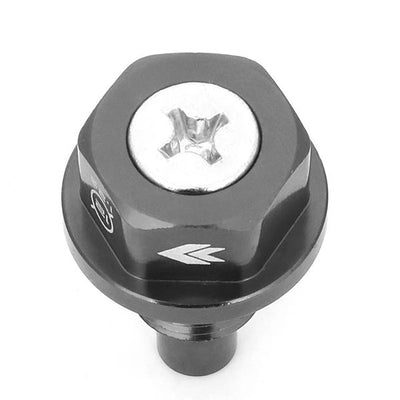 Nrg Innovations - M12X1.25 Magnetic Oil Drain Plug Bolt - W/Gasket - Aluminum - 3