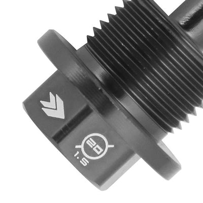 Nrg Innovations - M20X1.5 Magnetic Oil Drain Plug Bolt - Aluminum - 2